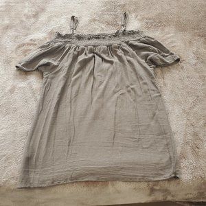 Off-the-Shoulder T-Shirt